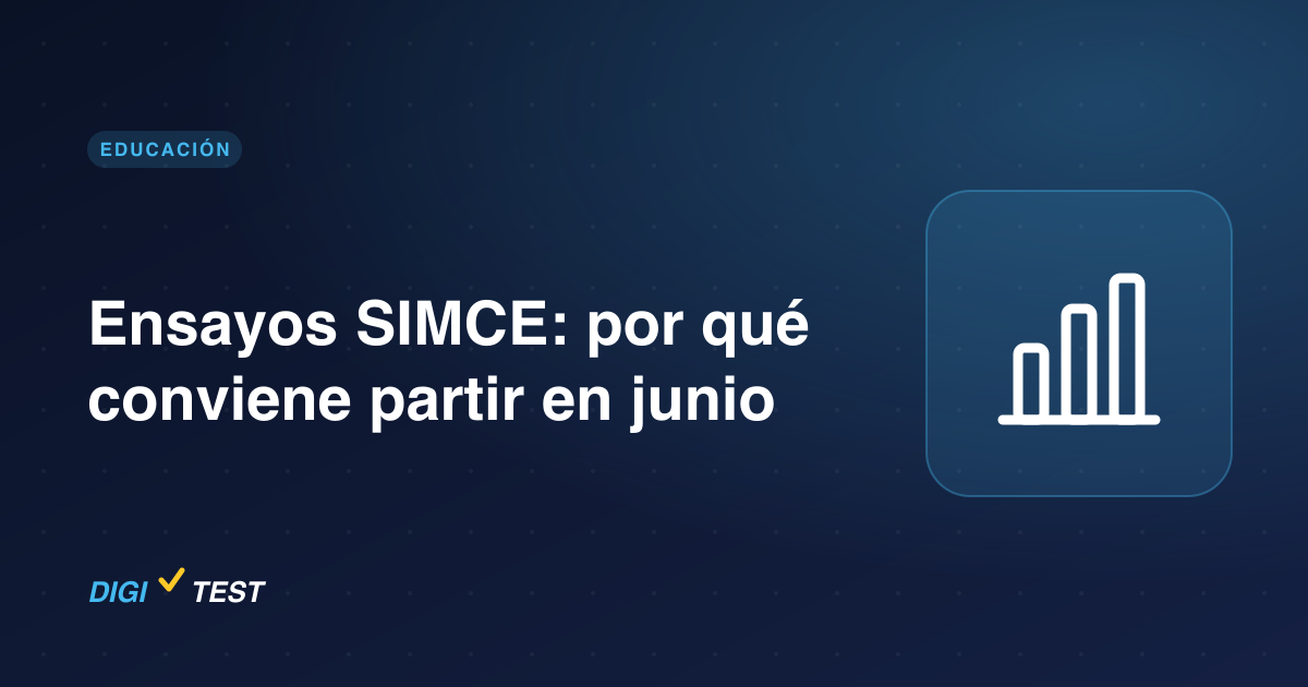 Ensayos SIMCE: por qué conviene partir en junio
