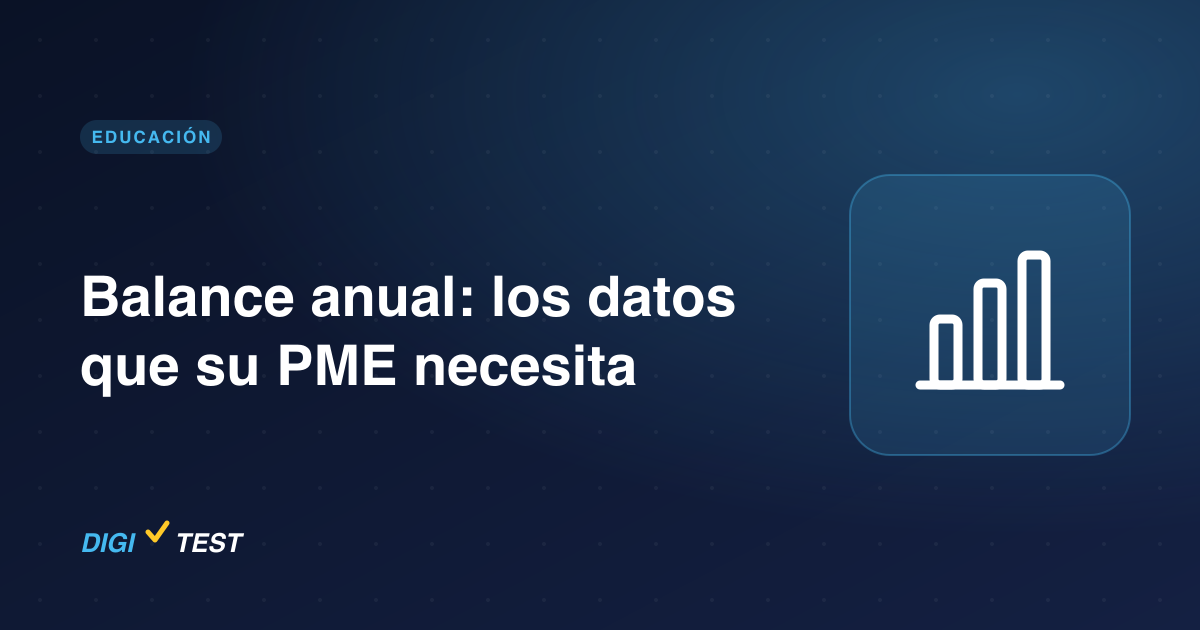 Balance anual: los datos que su PME necesita