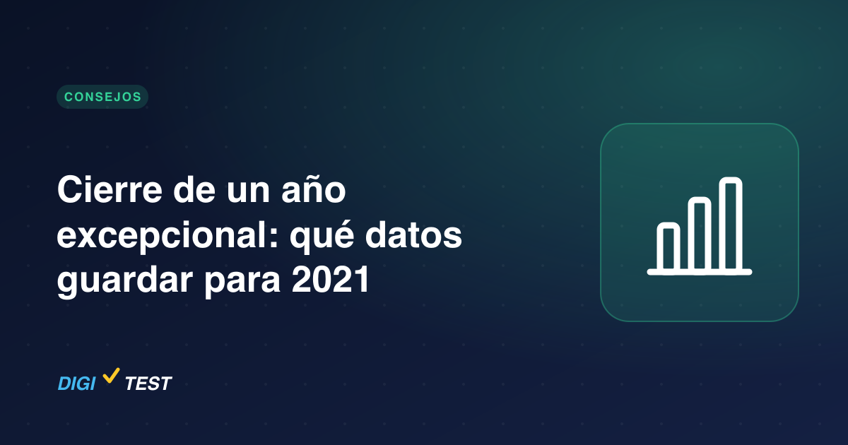 Cierre de un año excepcional: qué datos guardar para 2021