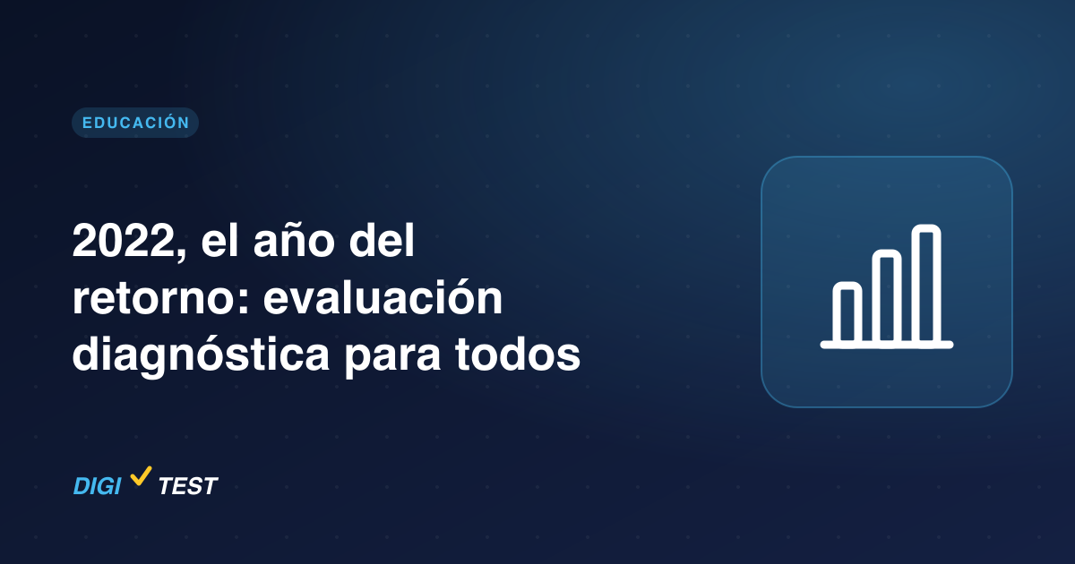 2022, el año del retorno: evaluación diagnóstica para todos