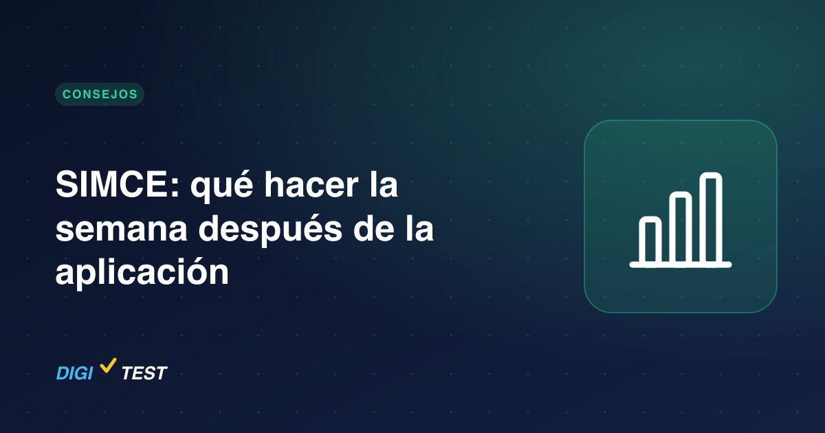 SIMCE: qué hacer la semana después de la aplicación