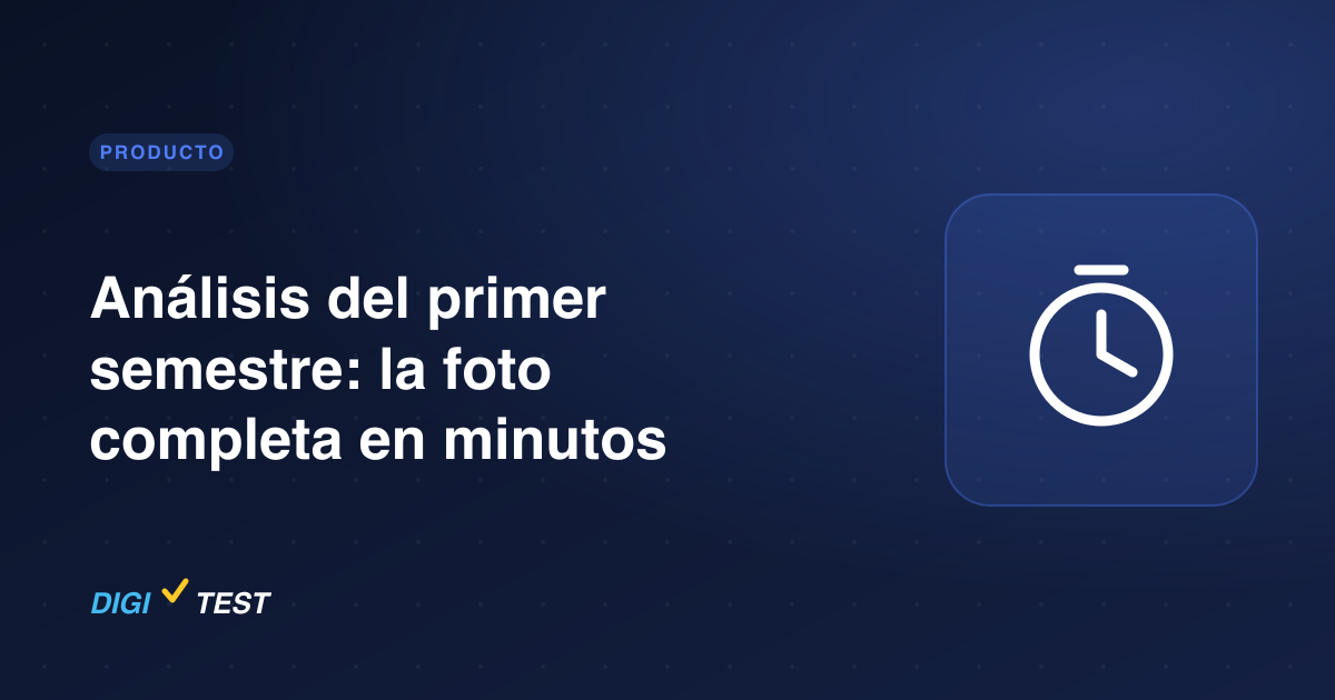 Análisis del primer semestre: la foto completa en minutos
