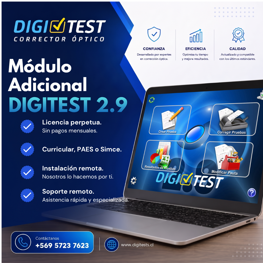 DigiTest 2.9 Módulo Adicional